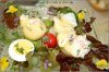 Lumaconis au crabe et tzatziki