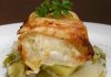 Croustillant de saumon aux poireaux