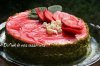 Entremet fraise/chocolat blanc