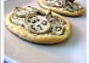 Ma rencontre avec l'aubergine blanche (1) : tartelettes fines chèvre-aubergine