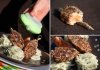 saumon et roquefort pour des petites brochettes fondantes