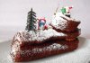 Bûche de Noël simplissime au chocolat et à la pâte de spéculos crunchy