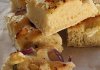 Focaccia féta , oignon rouge , et romarin pour profiter du week end