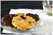 Concours chocolat : Recette n°12 : Florentins aux fruits confits, chocolat et amandes effilées