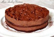 Délice au chocolat, mousse chocolat & Cointreau