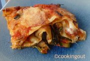 Lasagnes aux légumes du soleil parfumées à l’esprit de bœuf, un peu comme des lasagnes Canada Dry