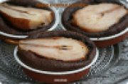 Fondant au chocolat et à la poire, extra !!!
