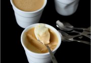 Pannacotta bi-gout (caramel/ vanille)