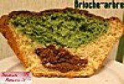 Brioche "surprise" en couleur et en dessin : l'arbre et le "chat"...