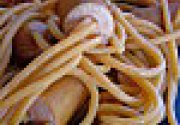 Spaghettis aux saucisses