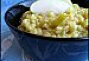 Risotto curry et pomme