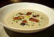 Soupe de châtaignes aux cèpes...
