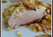 Filet mignon aux chips - lomito de cerdo a las papas de copetin