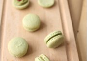 Macarons “surprise” au thé vert Matcha
