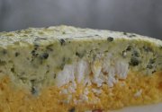 terrine tricolore: courgettes, chèvre et citrouille