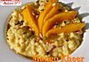 Mango Kheer - riz au lait indien à la mangue