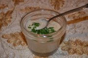 Velouté de topinambours à l'amande