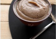 Velouté de châtaigne aux champignons de Paris et panais