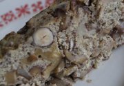 terrine de champignons des bois aux noisettes et amandes et le FSHL
