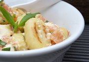Gnocchis a la tomate et vache qui rit