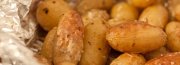 Petites pommes de terre nouvelles en papillote
