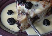 Pudding aux mûres