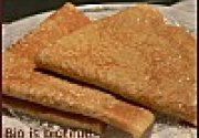 Crèpes au lait d'amande et à la farine de châtaignes