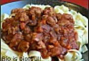 Bolognaise au soja texturé
