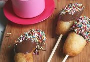 Beignets pops à la banane