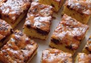 Carrés au mascarpone et pépites de chocolat