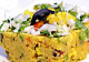 Recette indienne Rava upma Semoule aux légumes