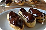 Petits Eclairs au Chocolat glaçage craquant pour la ronde interblog # 37