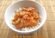 Curry de poulet au lait de coco