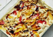 P'tit dessert minute glacé et fruits et caramel pour ceux qui disent tout l'temps… J'ai pas l'temps, j'ai pas l'temps, j'ai pas l'temps…