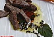 Plancha party : boeuf mariné à la sauce soja et sa sauce comme une "ponzu" à la pérille