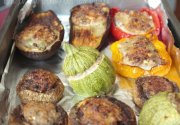 Légumes farcis et menus propos caniculaires