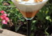 Riz au lait de coco, mangue au gingembre et crumble