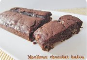 Moelleux au chocolat et au halva (sans gluten)