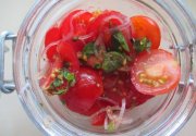Tamatar katchumbar – salade de tomates sans huile et vinaigre – Oil and vinegar-free salad